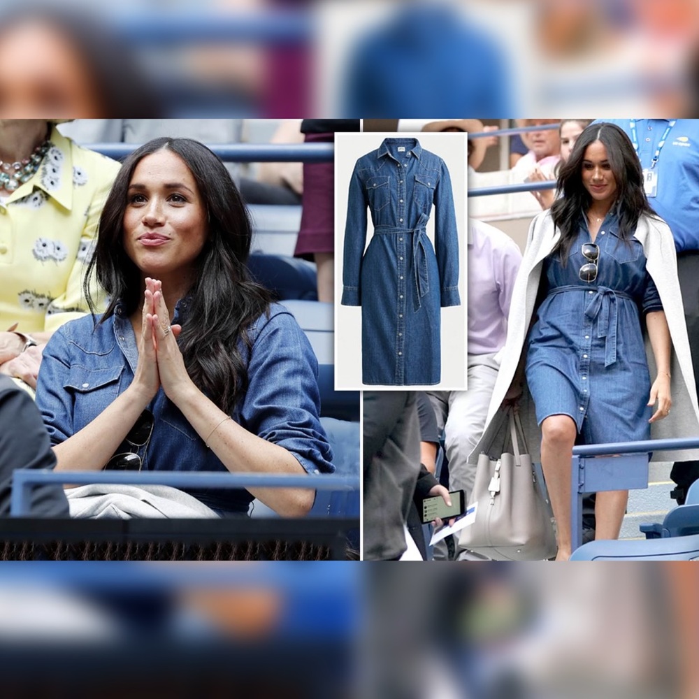 J Crew denim dress -as seen on Meghan Markle ✨